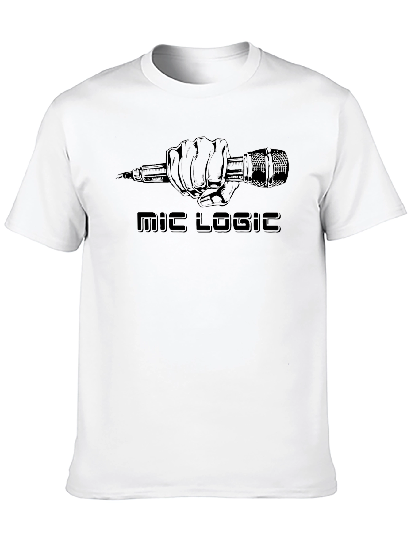Mic Logic Graphic Tee - Black