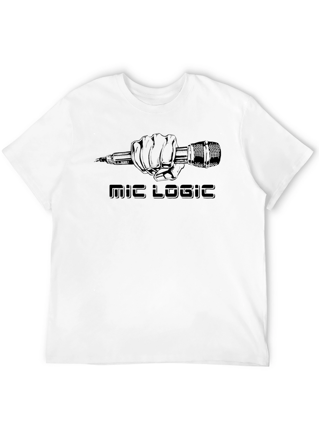 Mic Logic Graphic Tee - Black