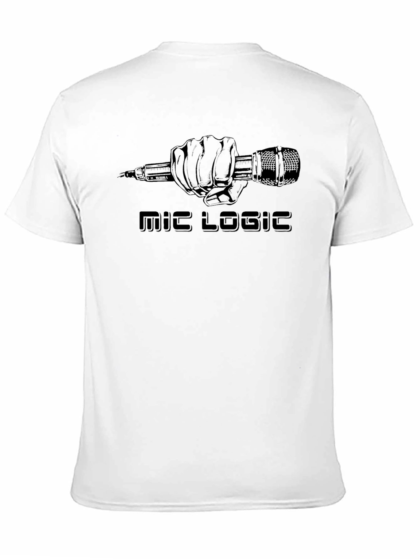 Mic Logic Graphic Tee - Black