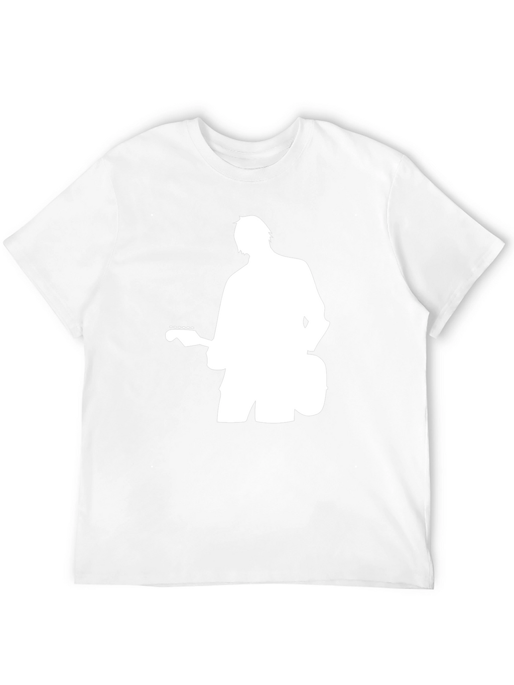 Guitarist Silhouette Black T-Shirt
