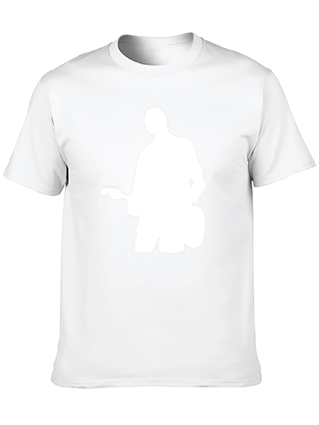 Guitarist Silhouette Black T-Shirt