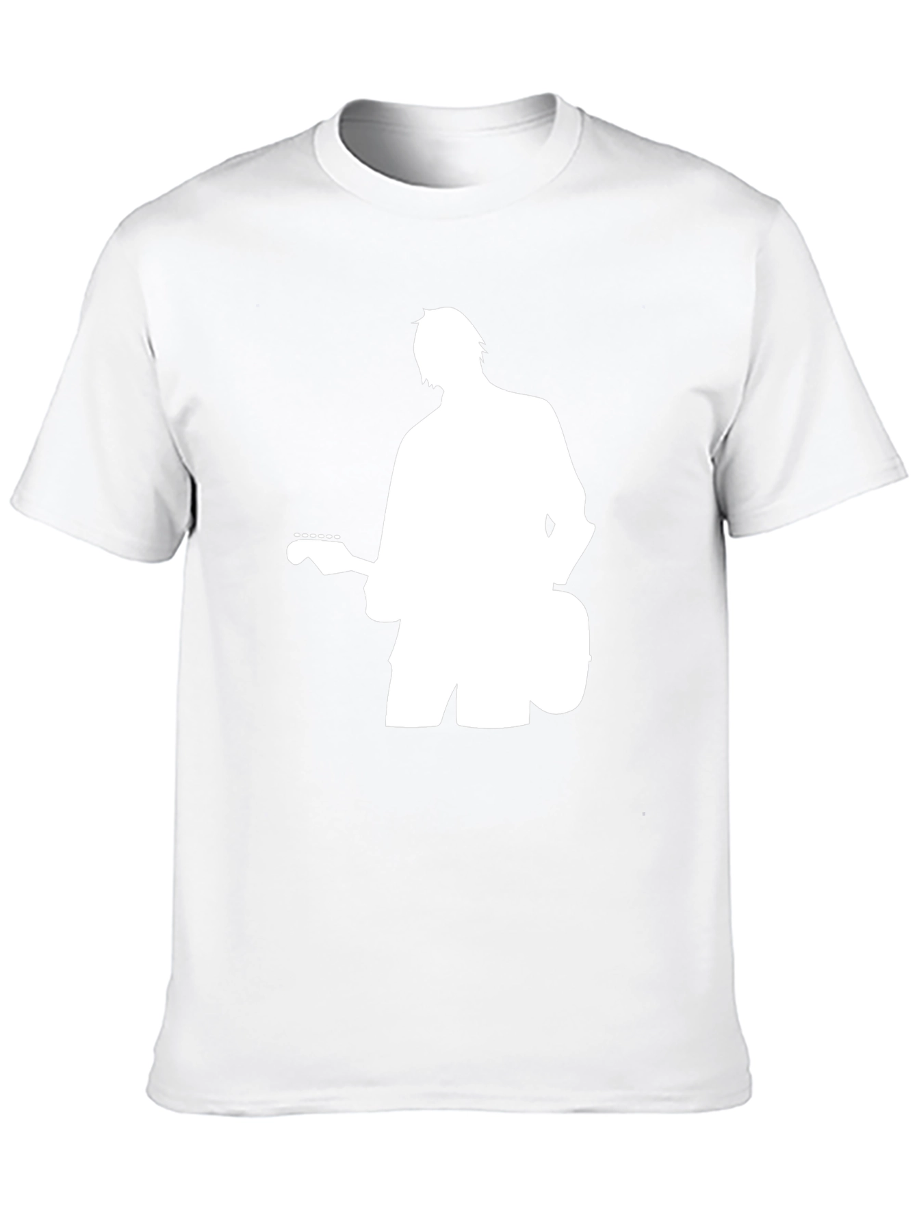 Guitarist Silhouette Black T-Shirt