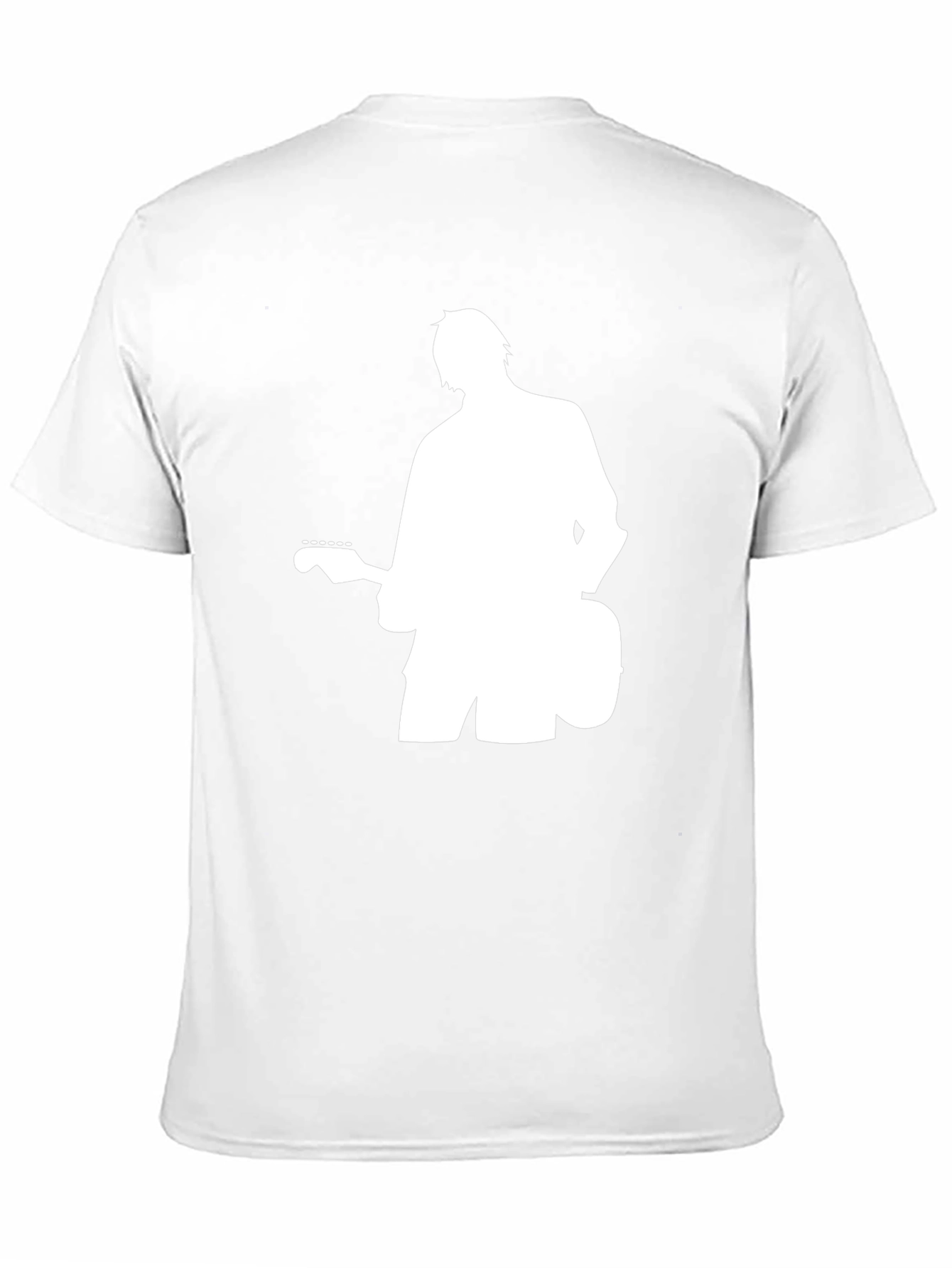 Guitarist Silhouette Black T-Shirt