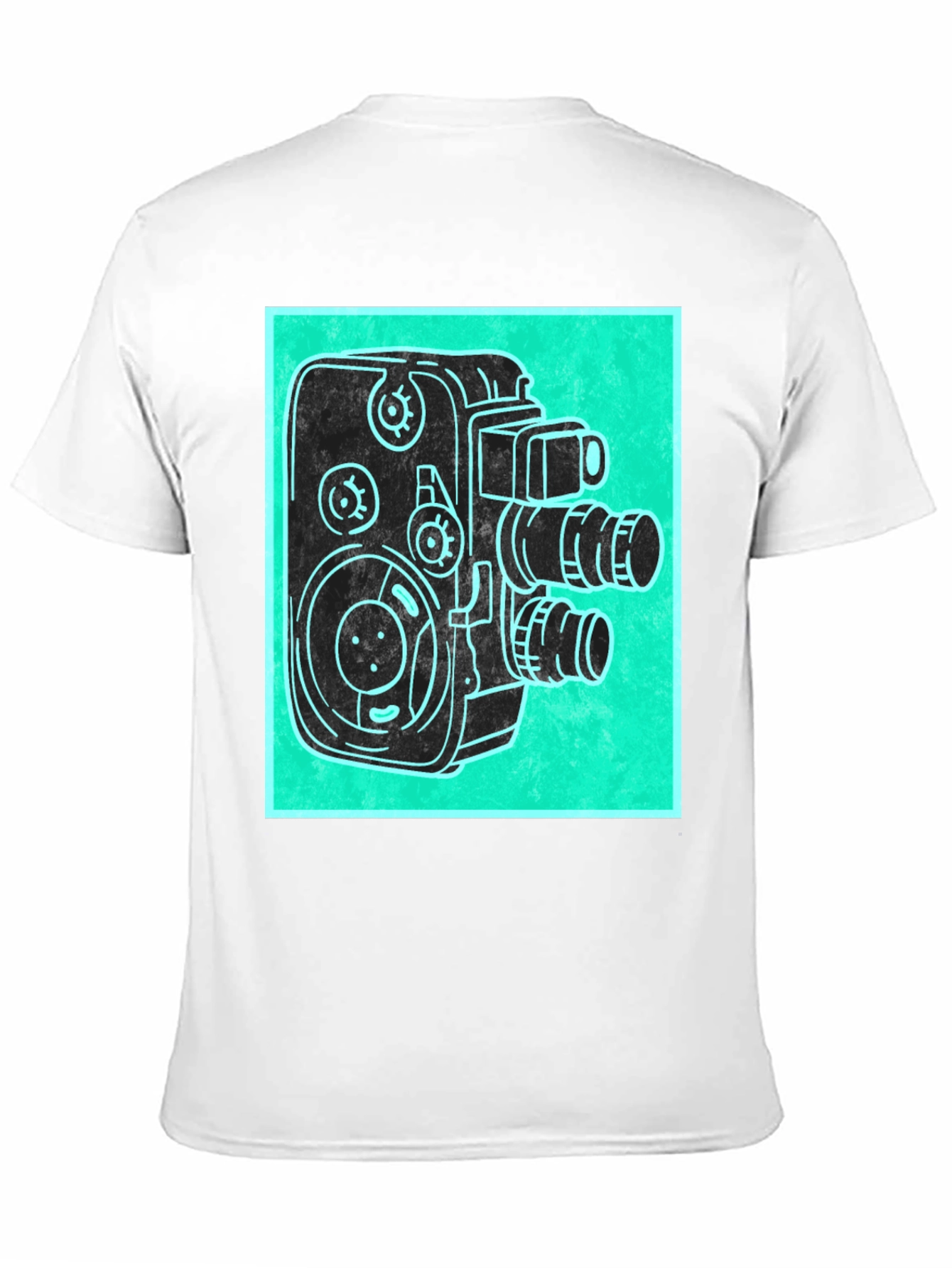 Retro Camera Graphic Tee - Vintage Style T-Shirt