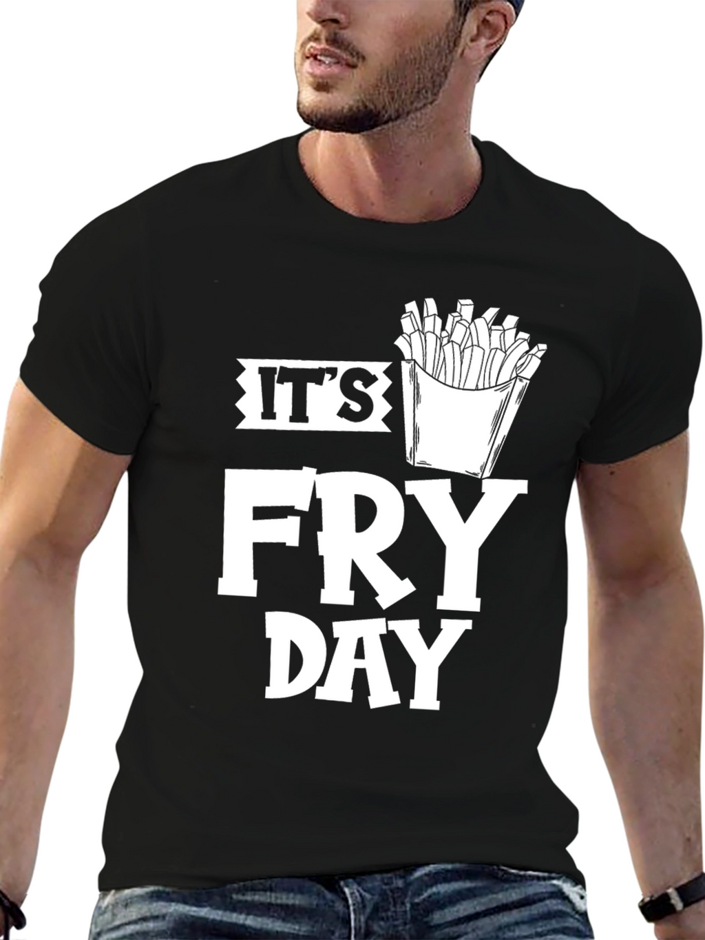 Its Fry Day Graphic Tee - Casual Comfort