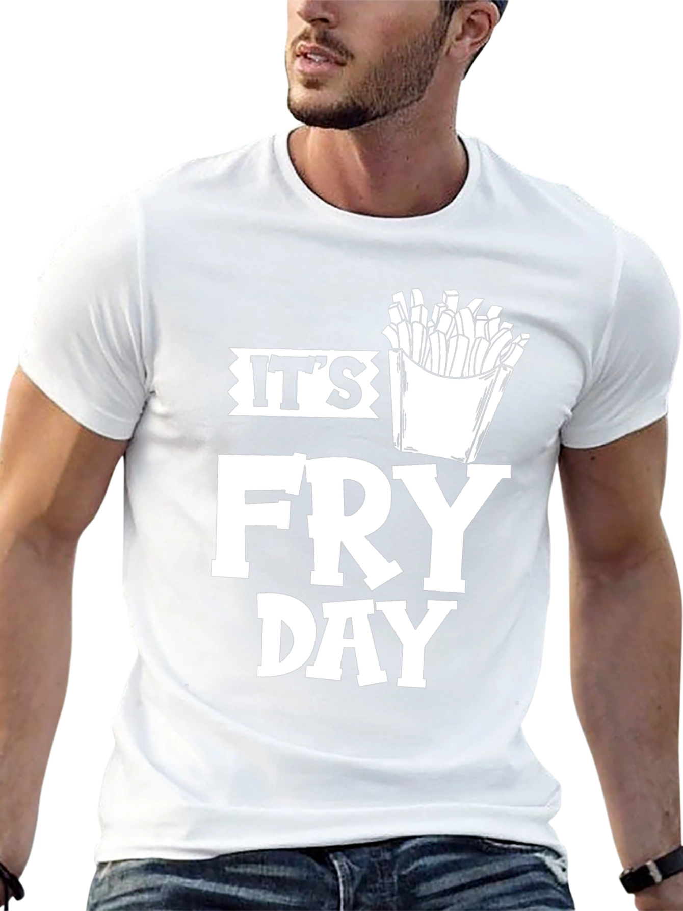 Its Fry Day Graphic Tee - Casual Comfort