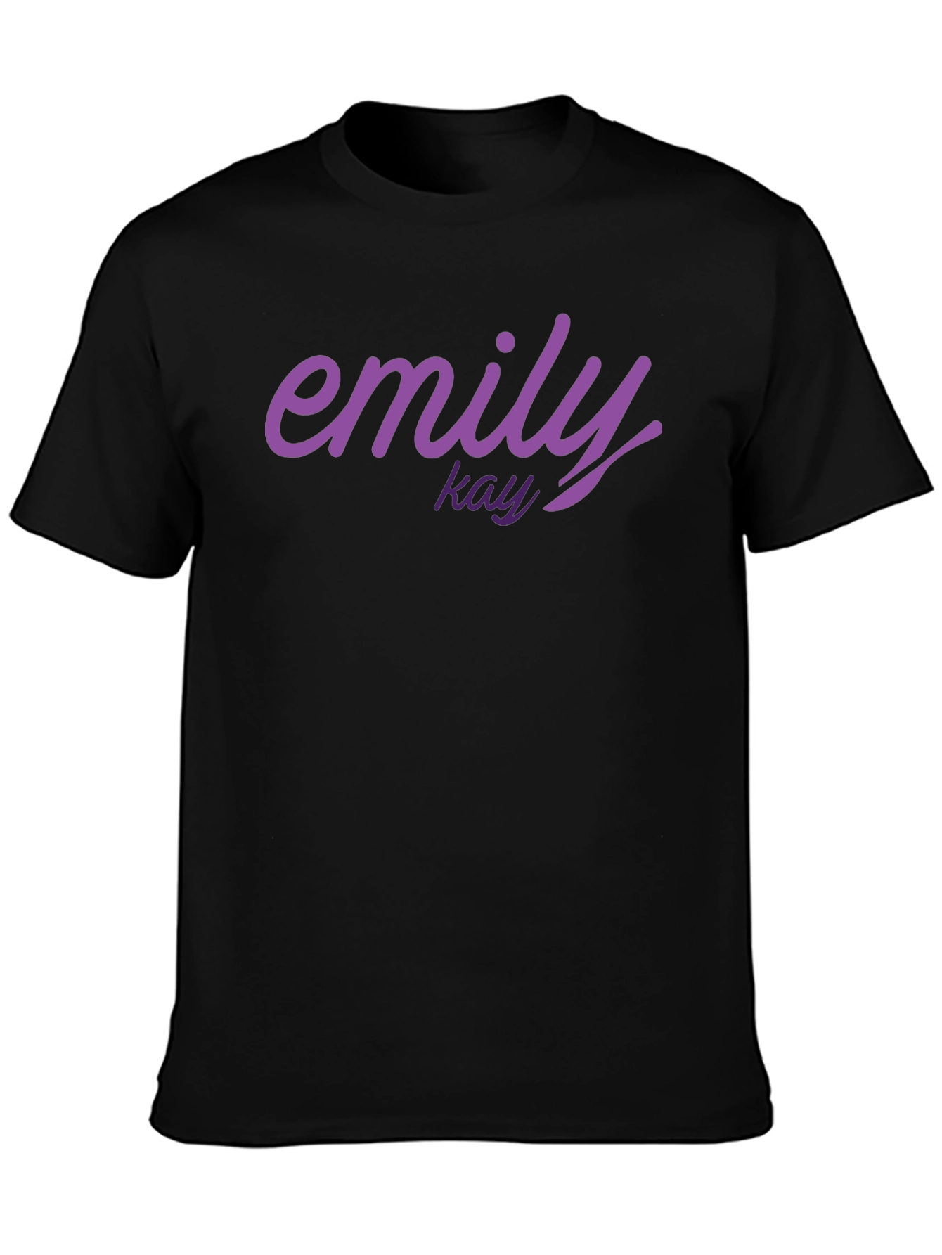 Emily Kay Black Graphic T-Shirt