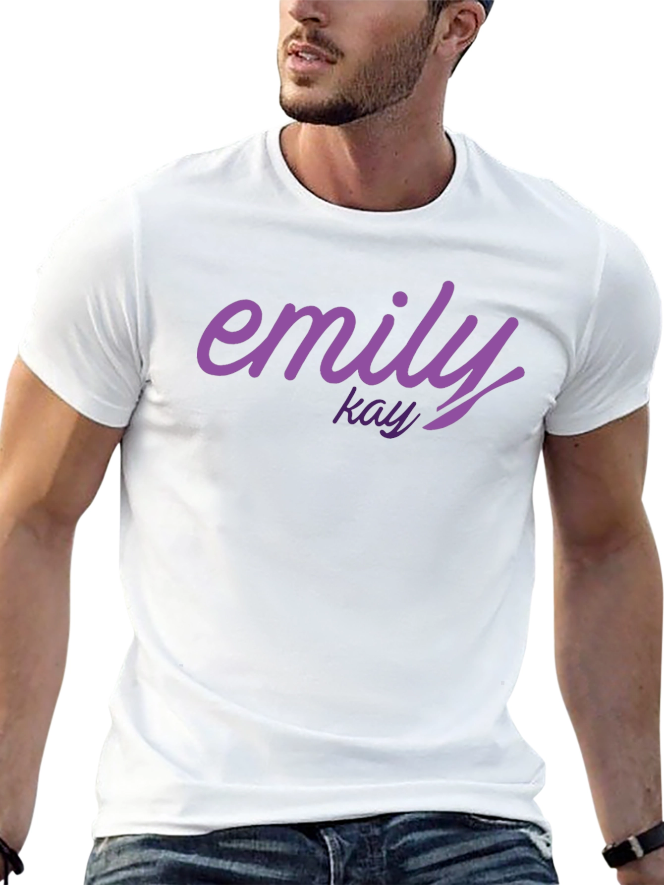 Emily Kay Black Graphic T-Shirt