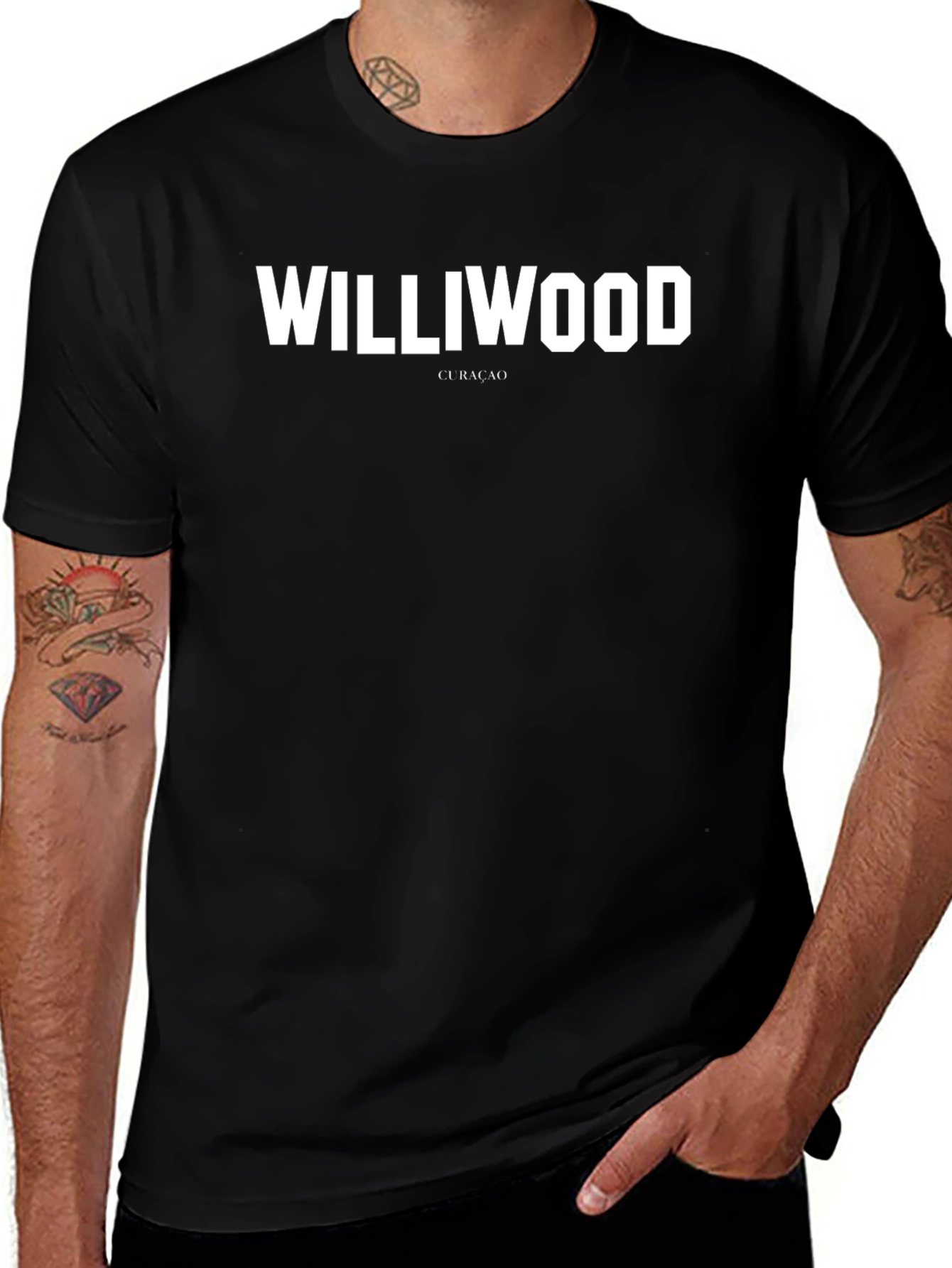 Williwood Curacao Black T-Shirt