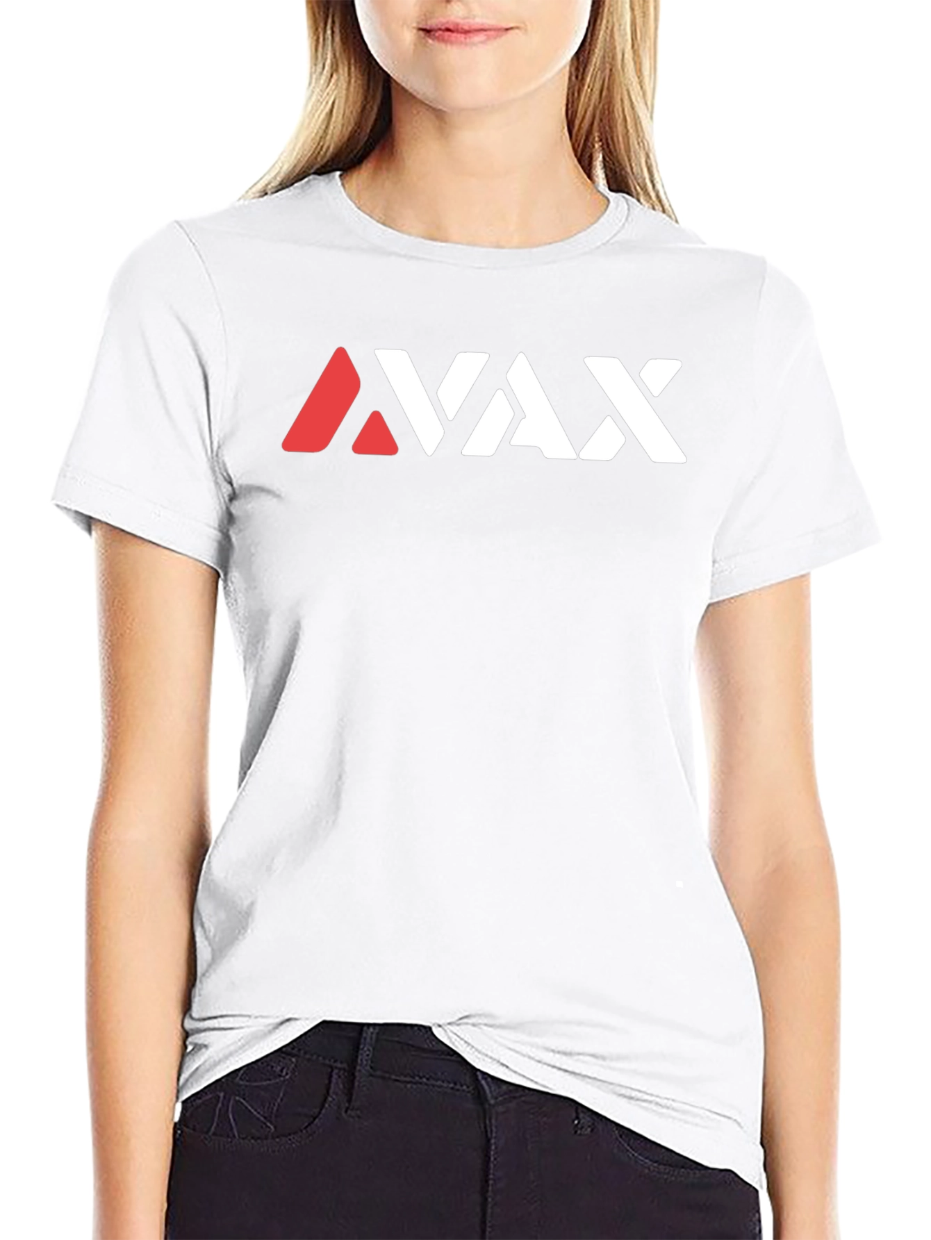 AVAX Graphic Black T-Shirt
