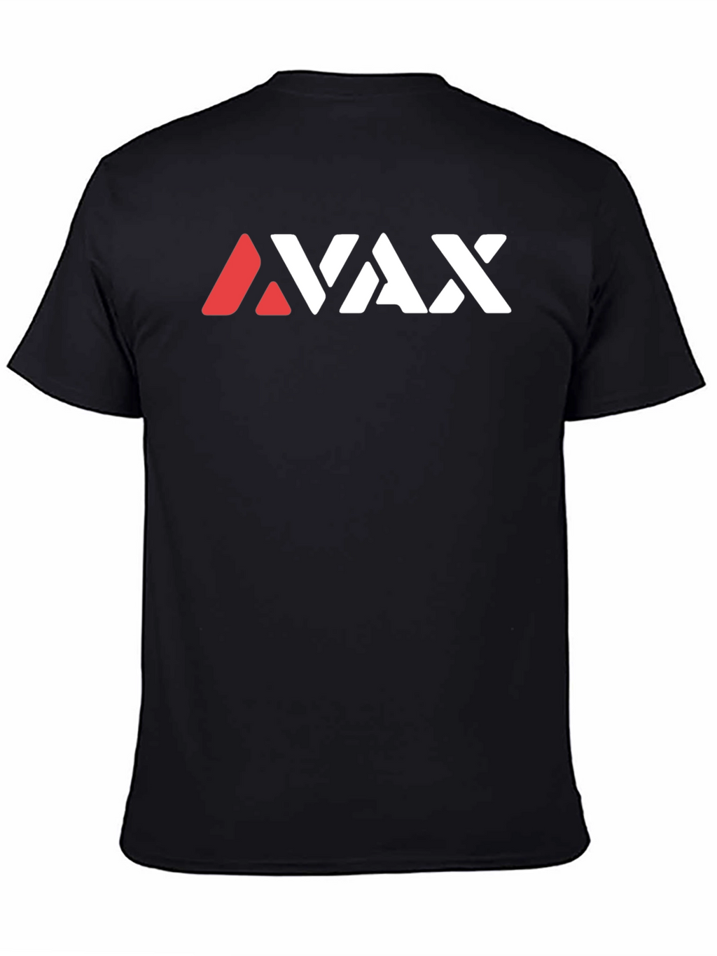 AVAX Graphic Black T-Shirt