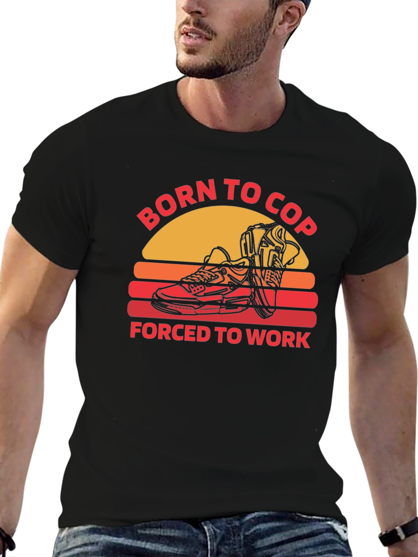 Born to Cop Graphic T-Shirt