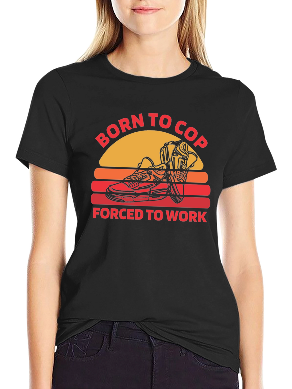 Born to Cop Graphic T-Shirt
