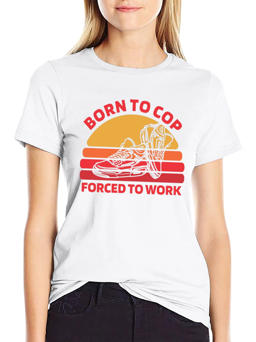 Born to Cop Graphic T-Shirt