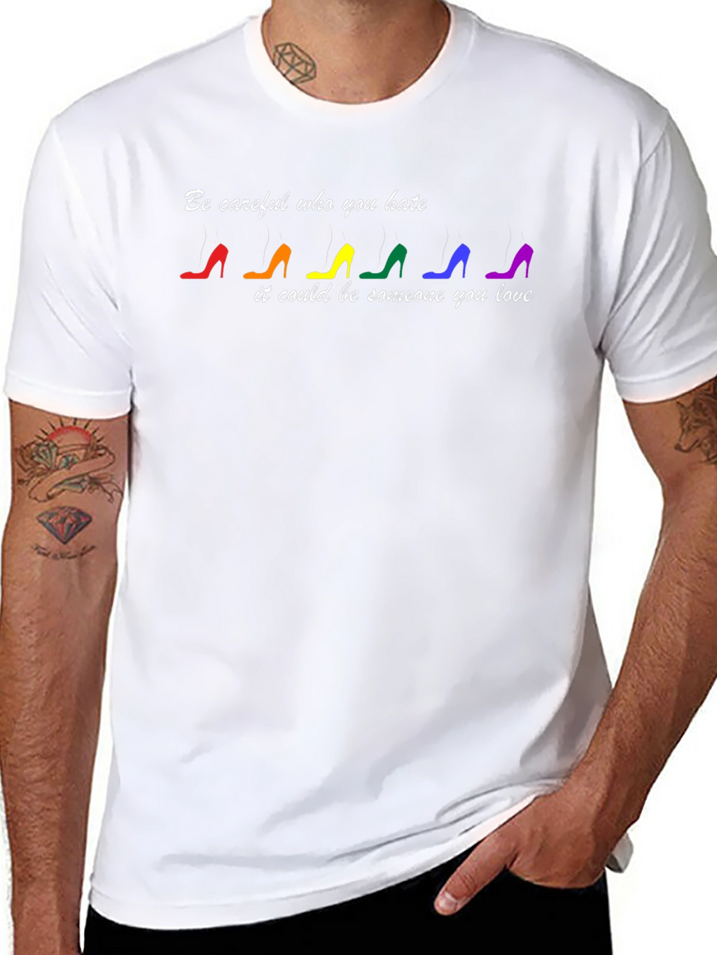 Be Careful Who You Hate Graphic Tee