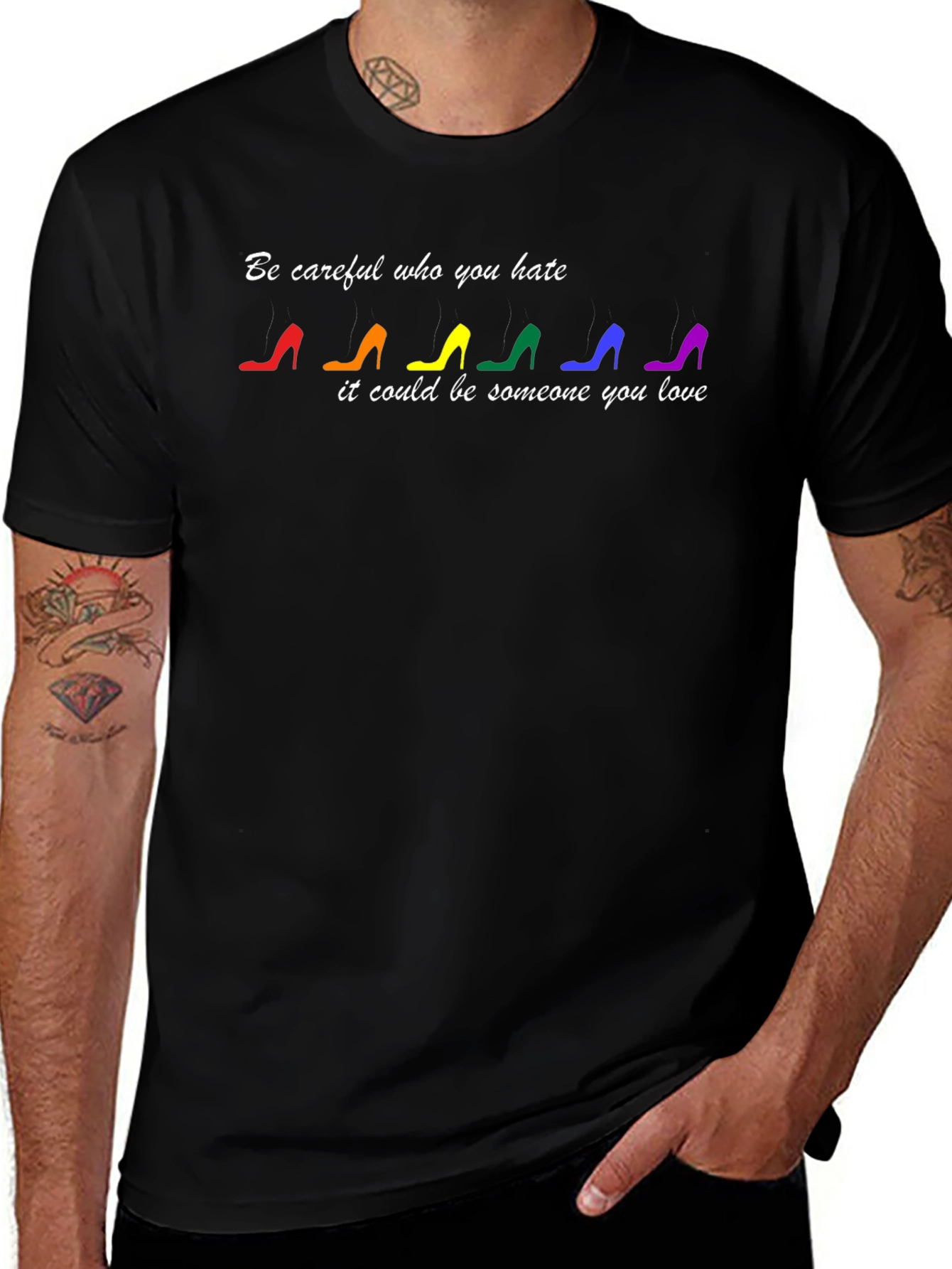 Be Careful Who You Hate Graphic Tee