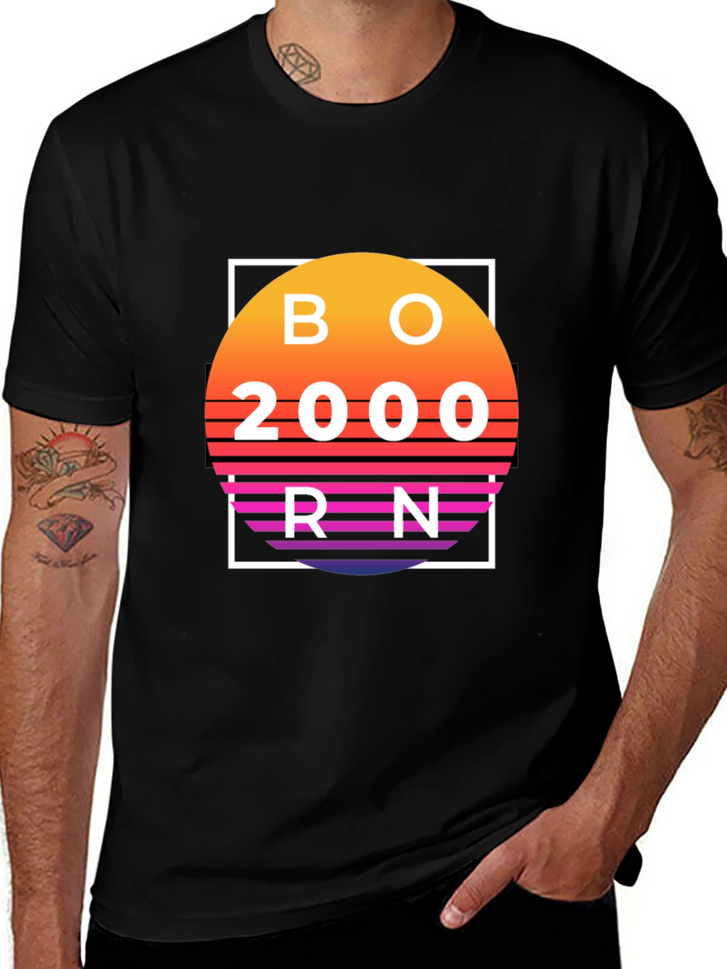 Born in 2000 Graphic Tee