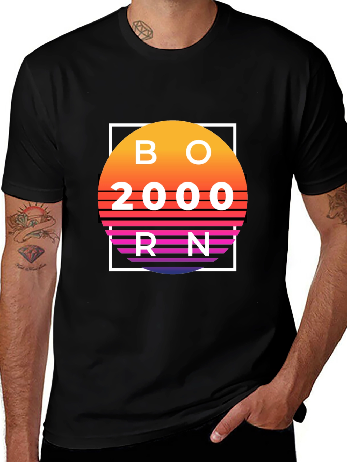 Born in 2000 Graphic Tee