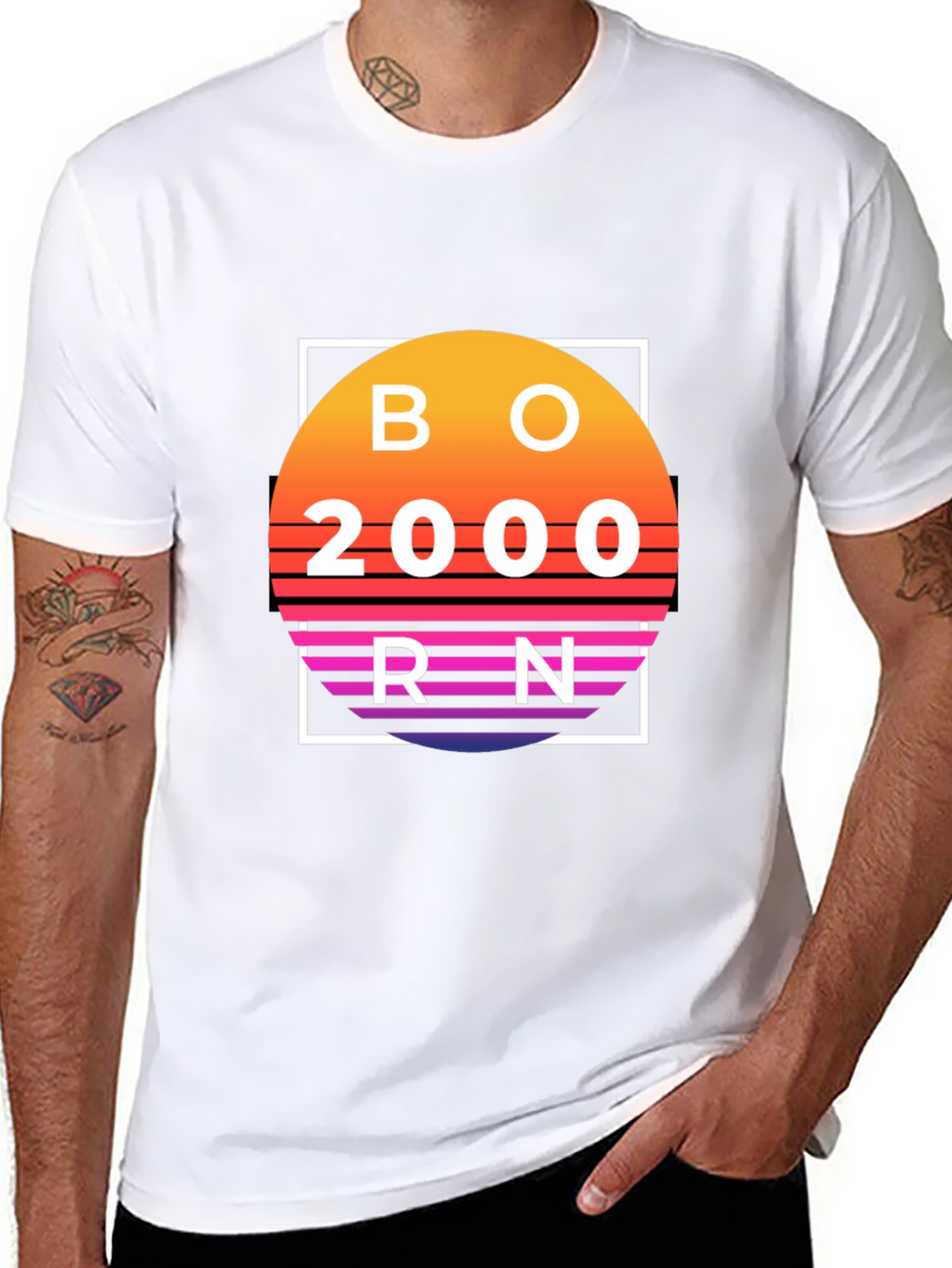 Born in 2000 Graphic Tee