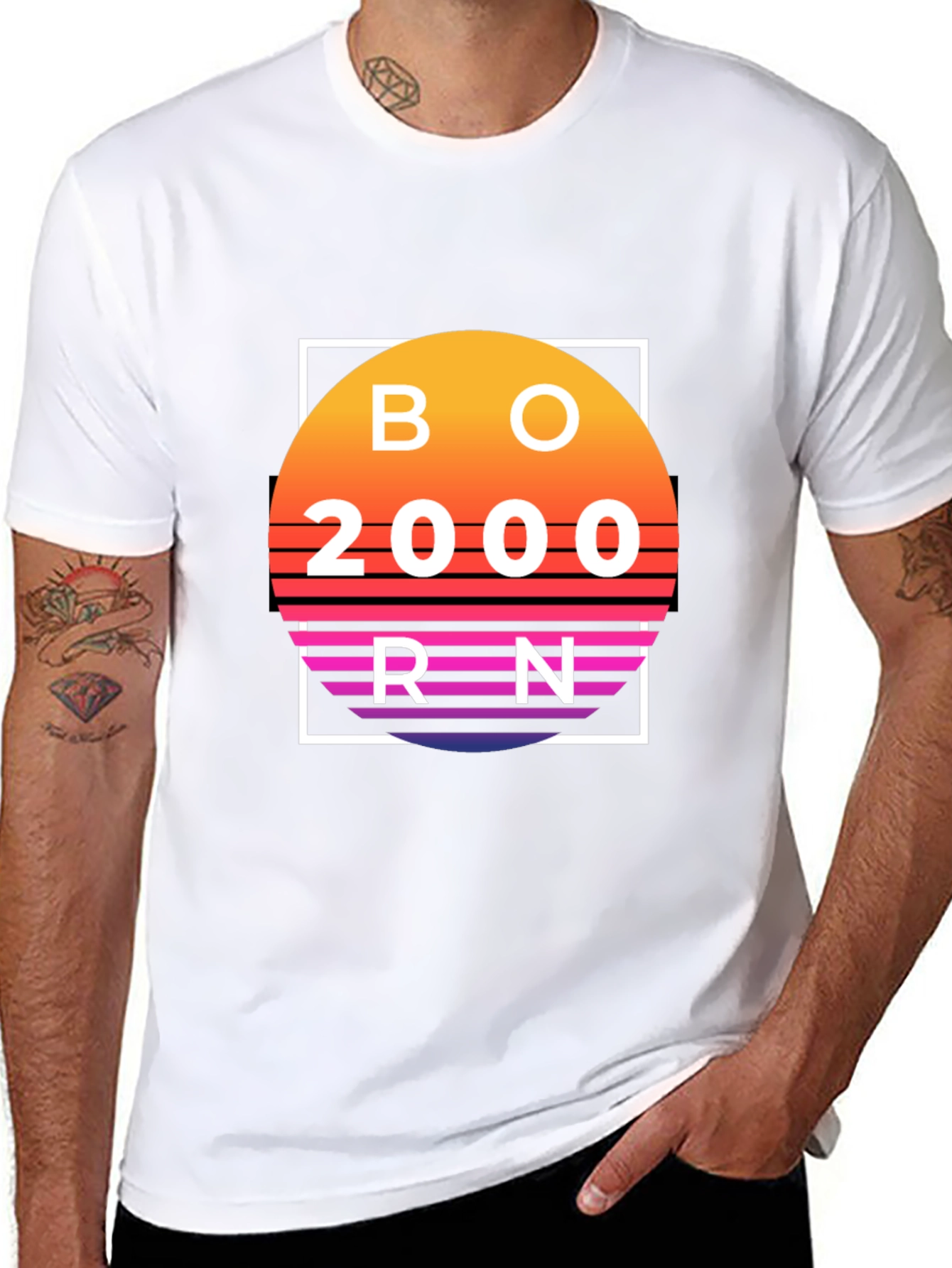 Born in 2000 Graphic Tee
