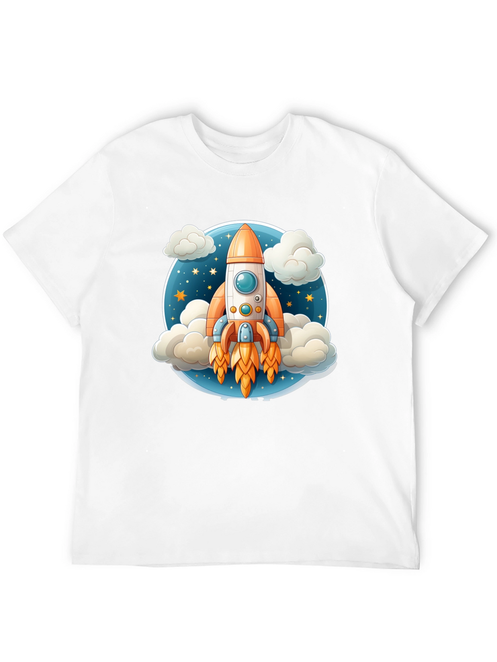 Rocket Launch T-Shirt - Galaxy Explorer Tee