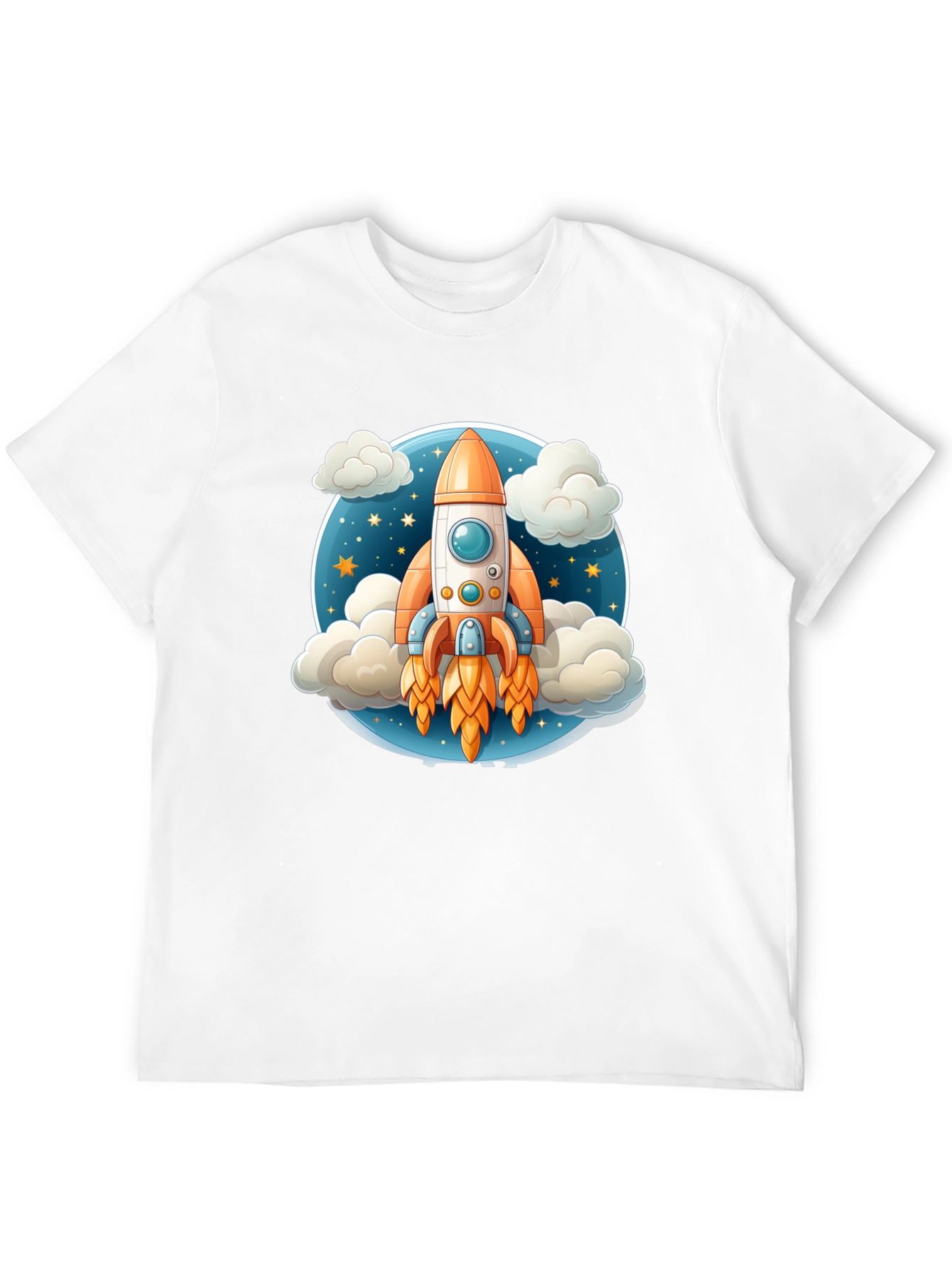Rocket Launch T-Shirt - Galaxy Explorer Tee