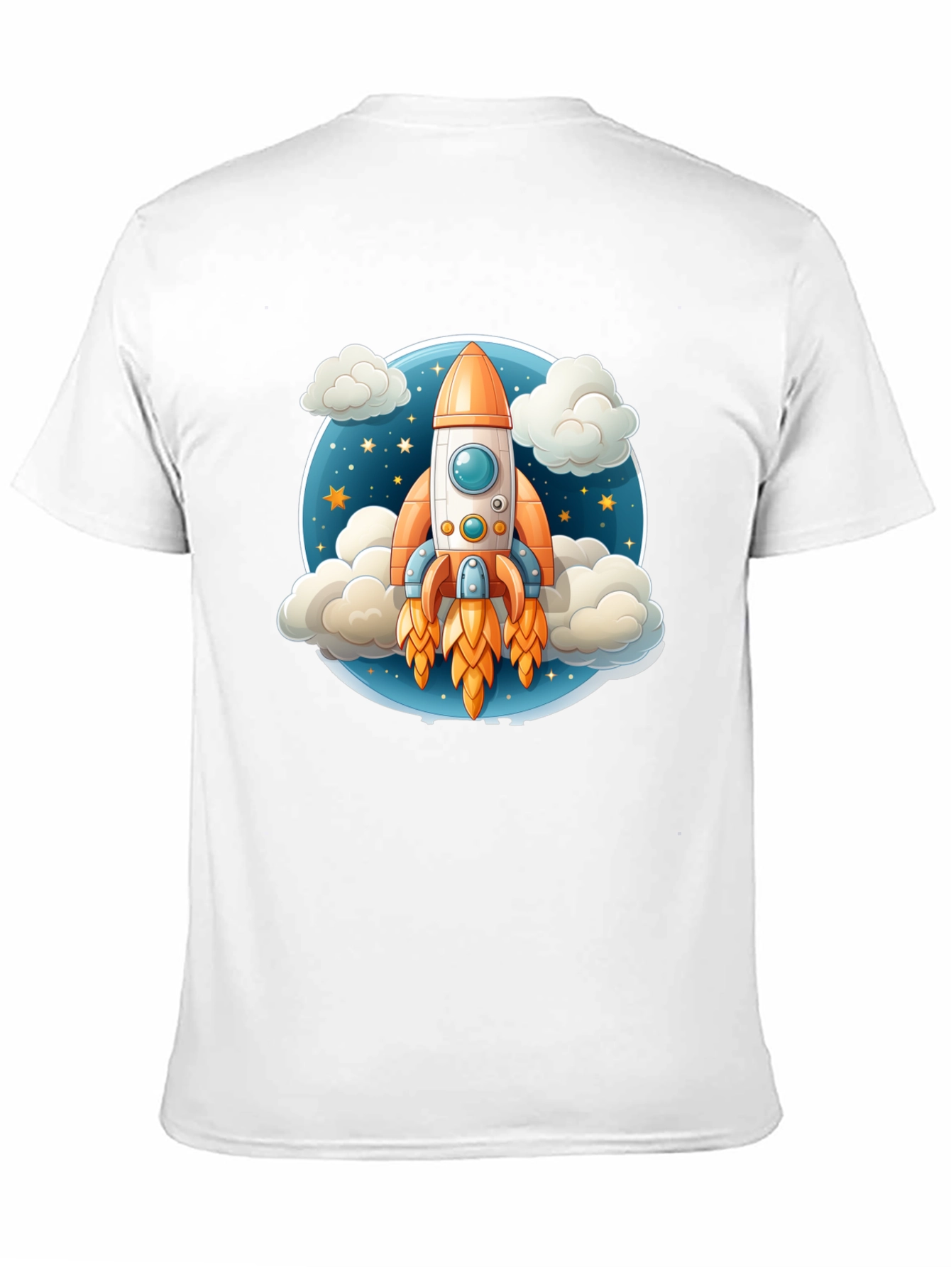 Rocket Launch T-Shirt - Galaxy Explorer Tee