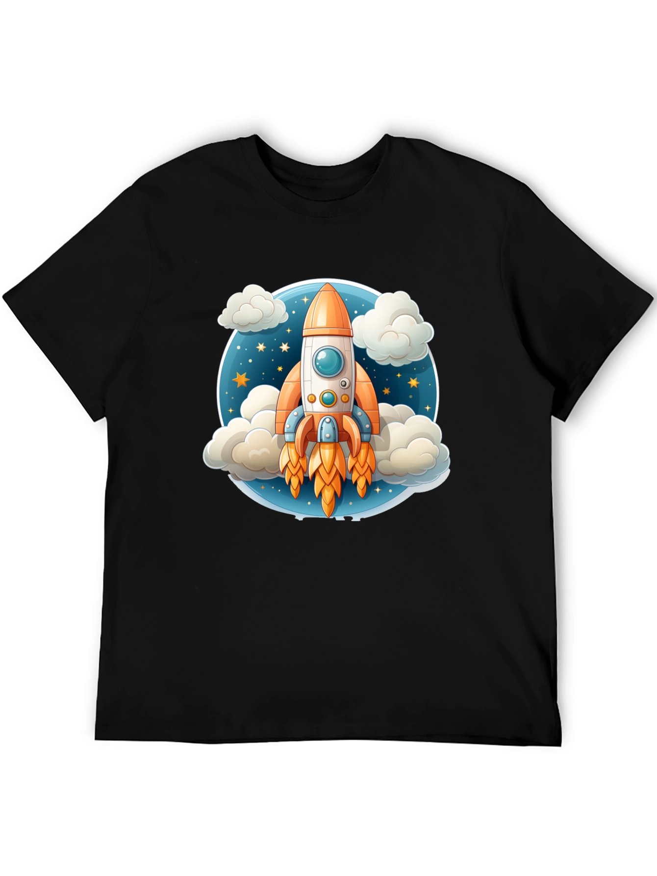 Rocket Launch T-Shirt - Galaxy Explorer Tee