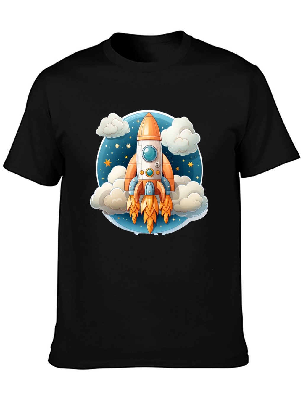 Rocket Launch T-Shirt - Galaxy Explorer Tee