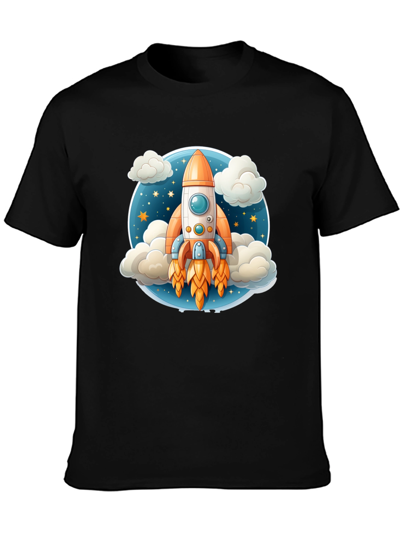 Rocket Launch T-Shirt - Galaxy Explorer Tee
