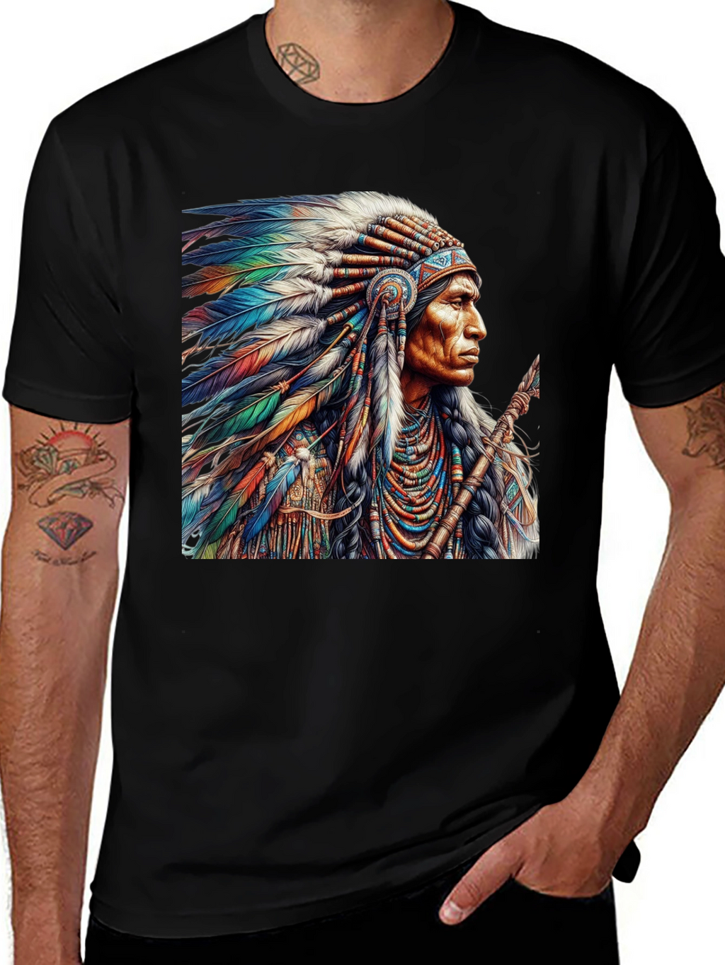 Native American Chief T-Shirt