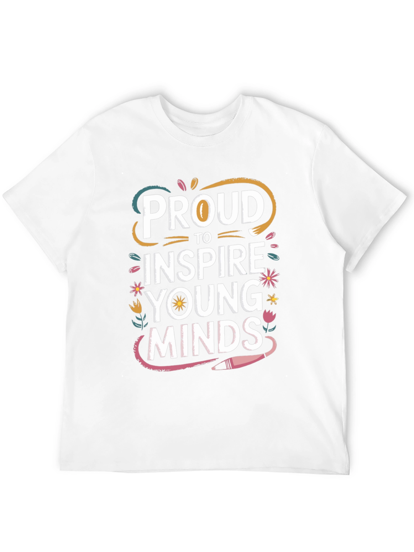 Proud to Inspire Young Minds Black T-Shirt