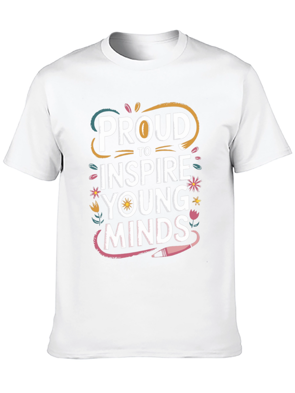 Proud to Inspire Young Minds Black T-Shirt