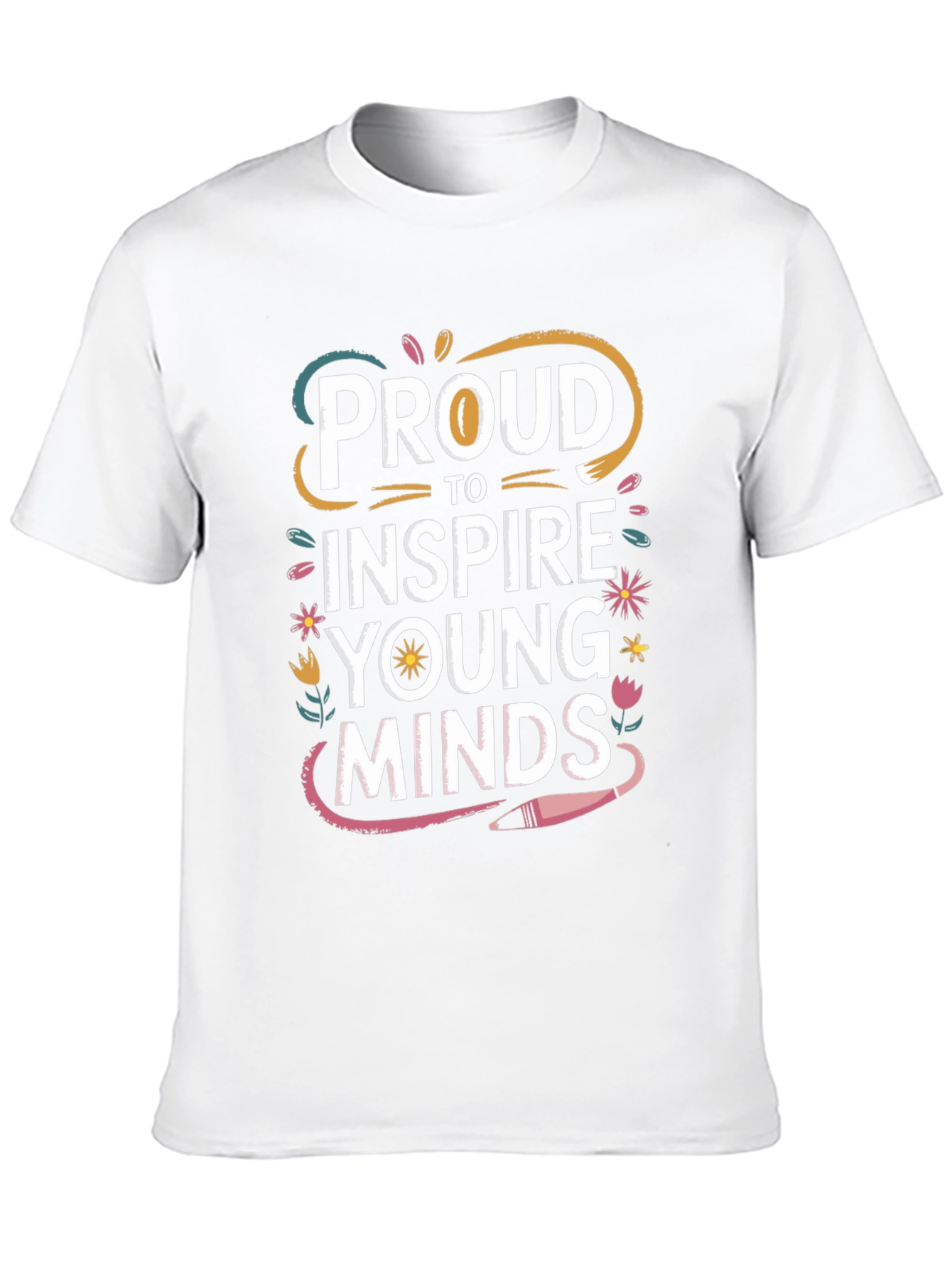 Proud to Inspire Young Minds Black T-Shirt