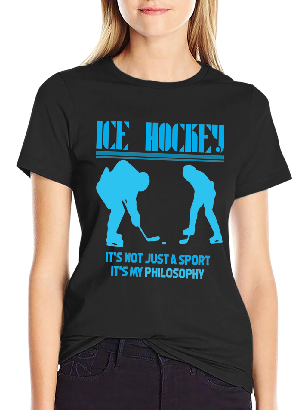 Ice Hockey Philosophy T-Shirt - Sport Tee