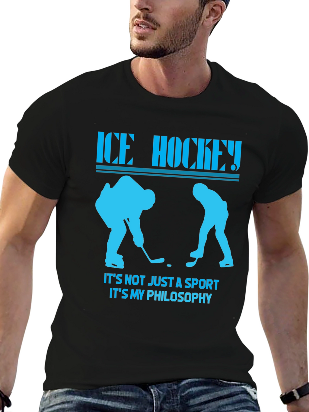 Ice Hockey Philosophy T-Shirt - Sport Tee