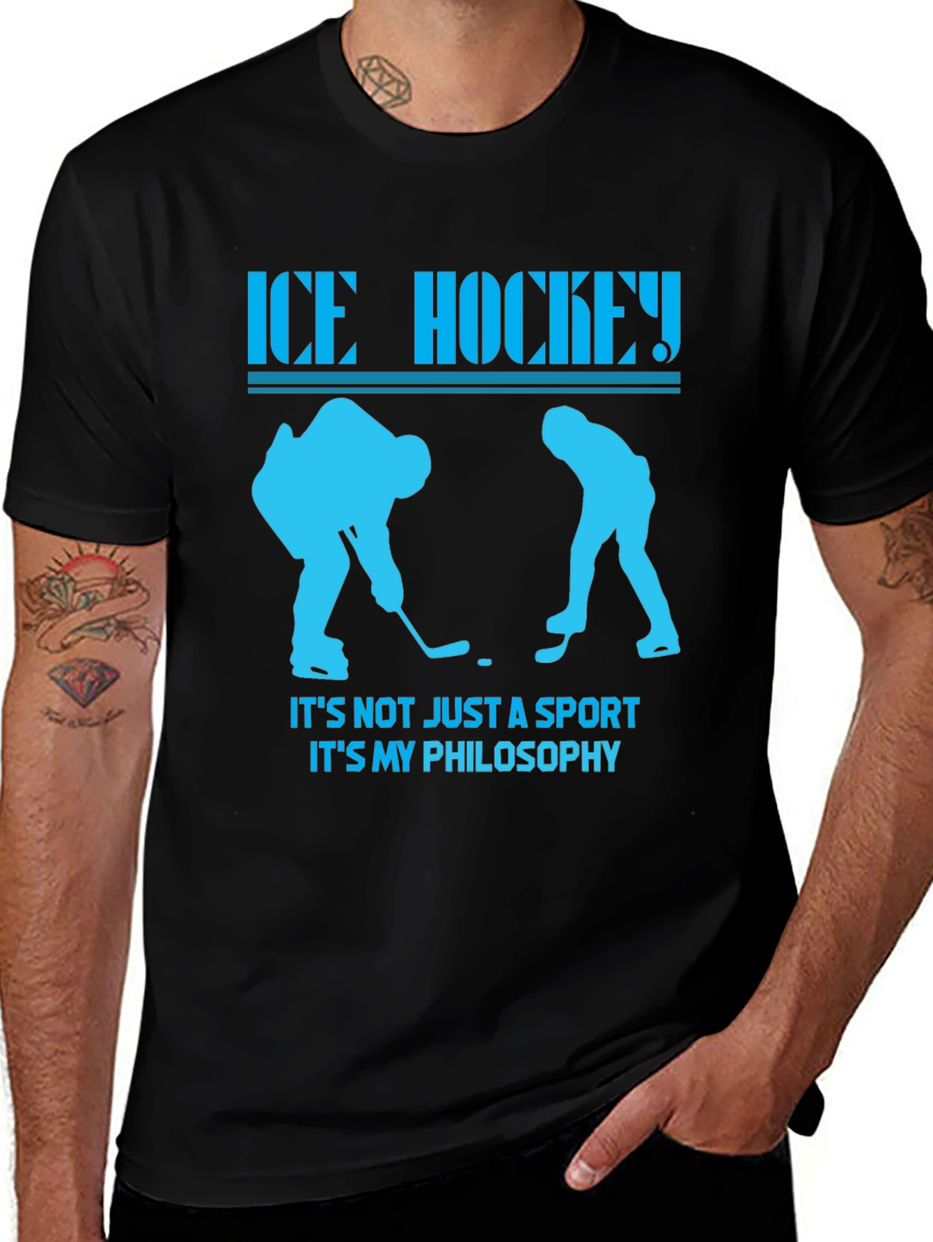 Ice Hockey Philosophy T-Shirt - Sport Tee