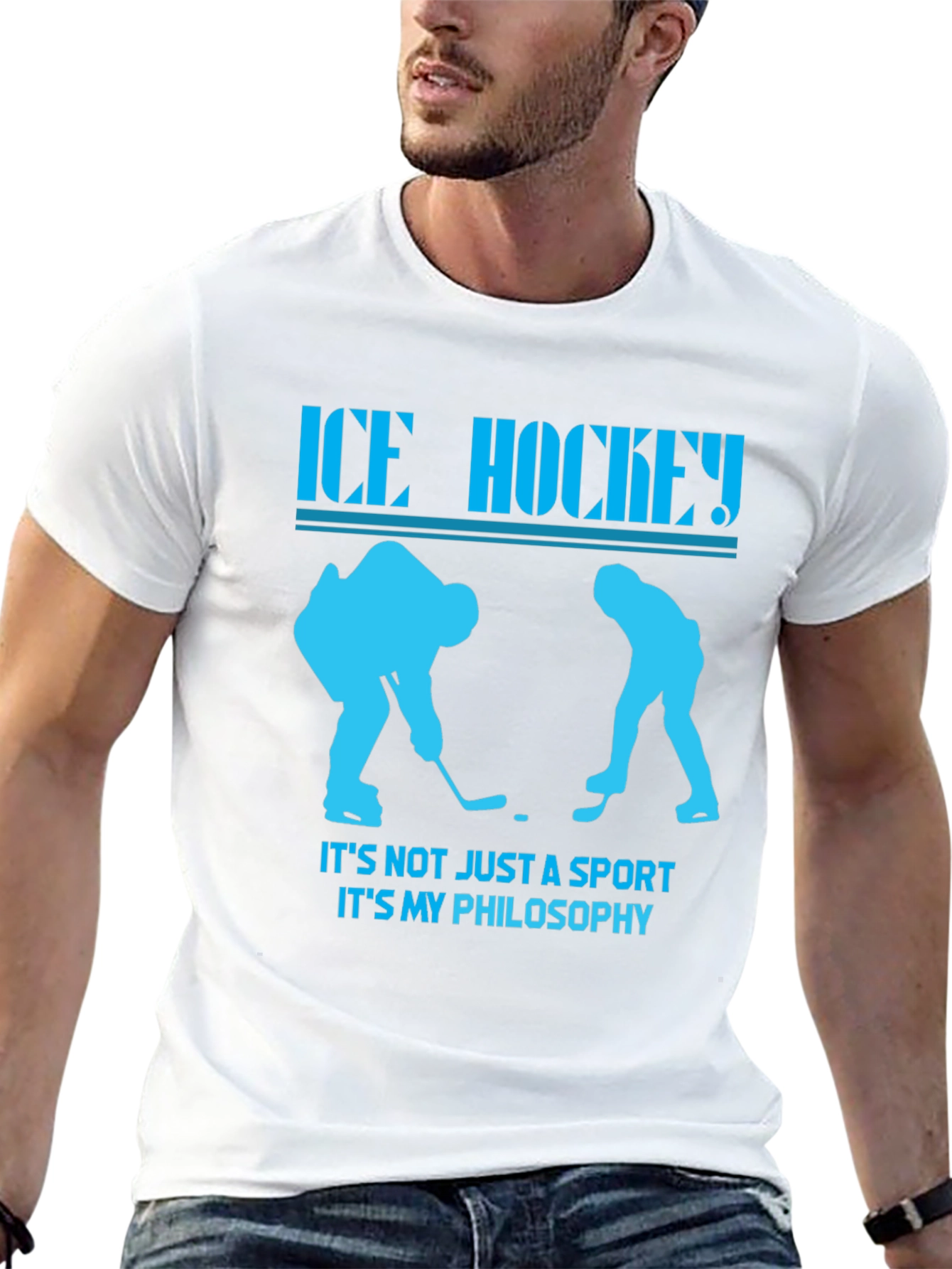 Ice Hockey Philosophy T-Shirt - Sport Tee