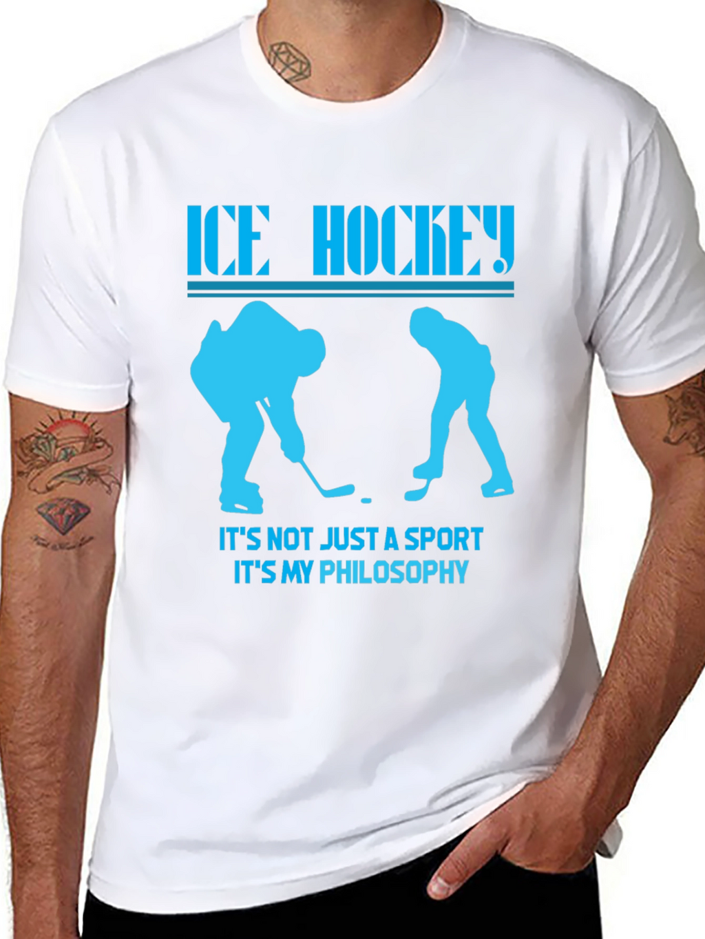 Ice Hockey Philosophy T-Shirt - Sport Tee