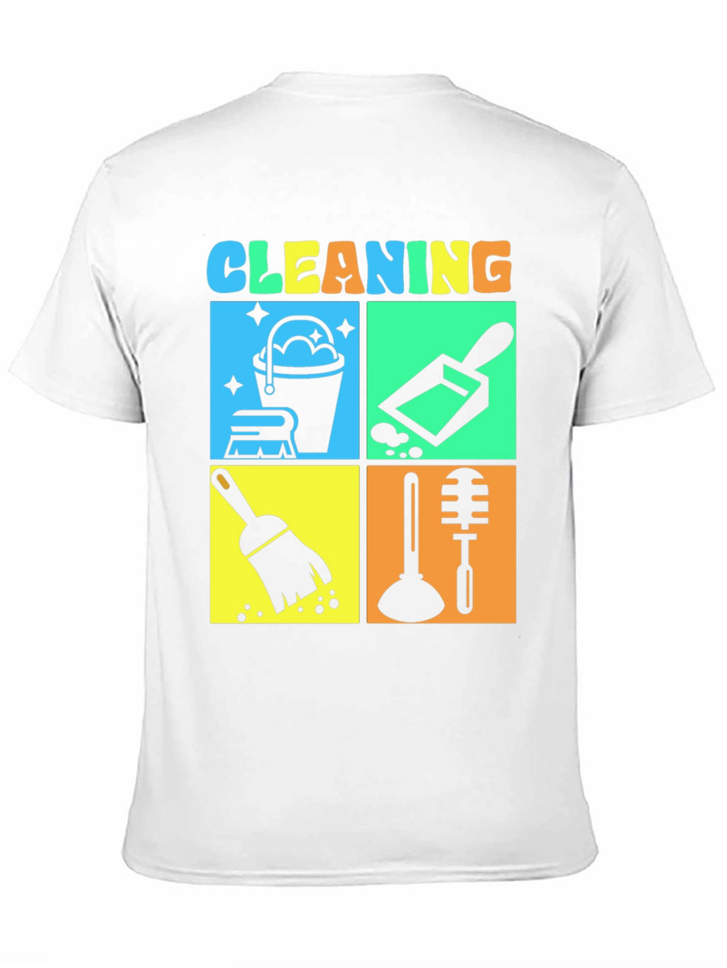 Cleaning Crew Graphic T-Shirt