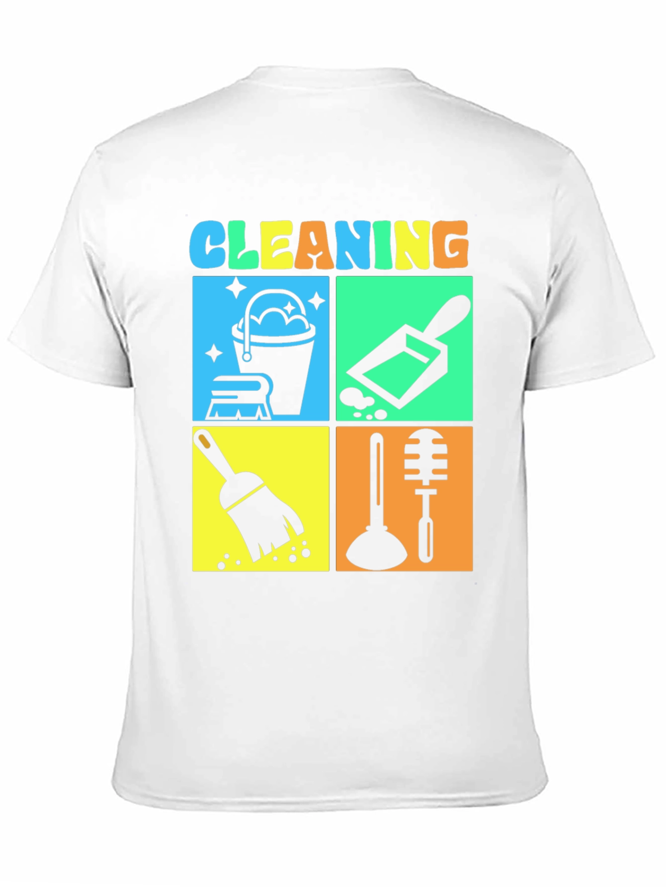 Cleaning Crew Graphic T-Shirt