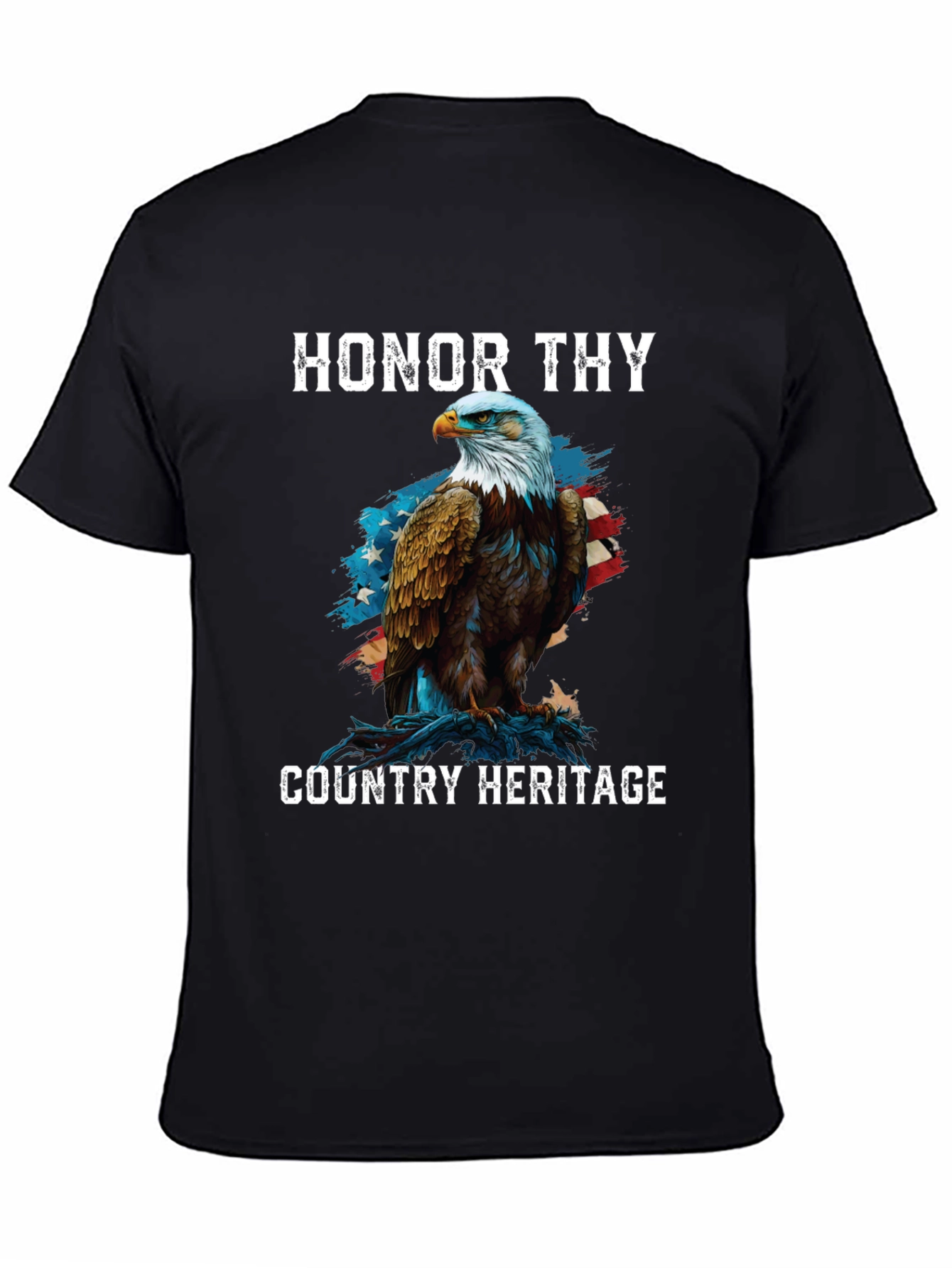 Honor Thy Country Heritage Eagle Graphic Tee
