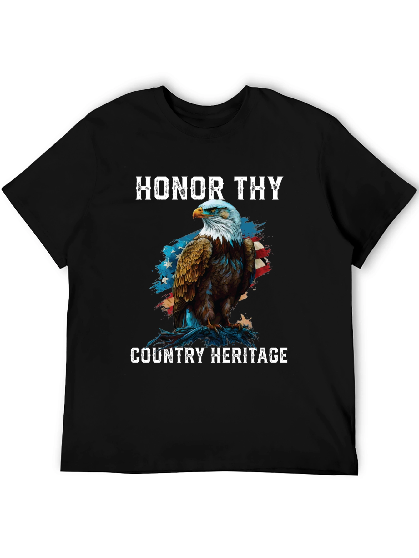Honor Thy Country Heritage Eagle Graphic Tee