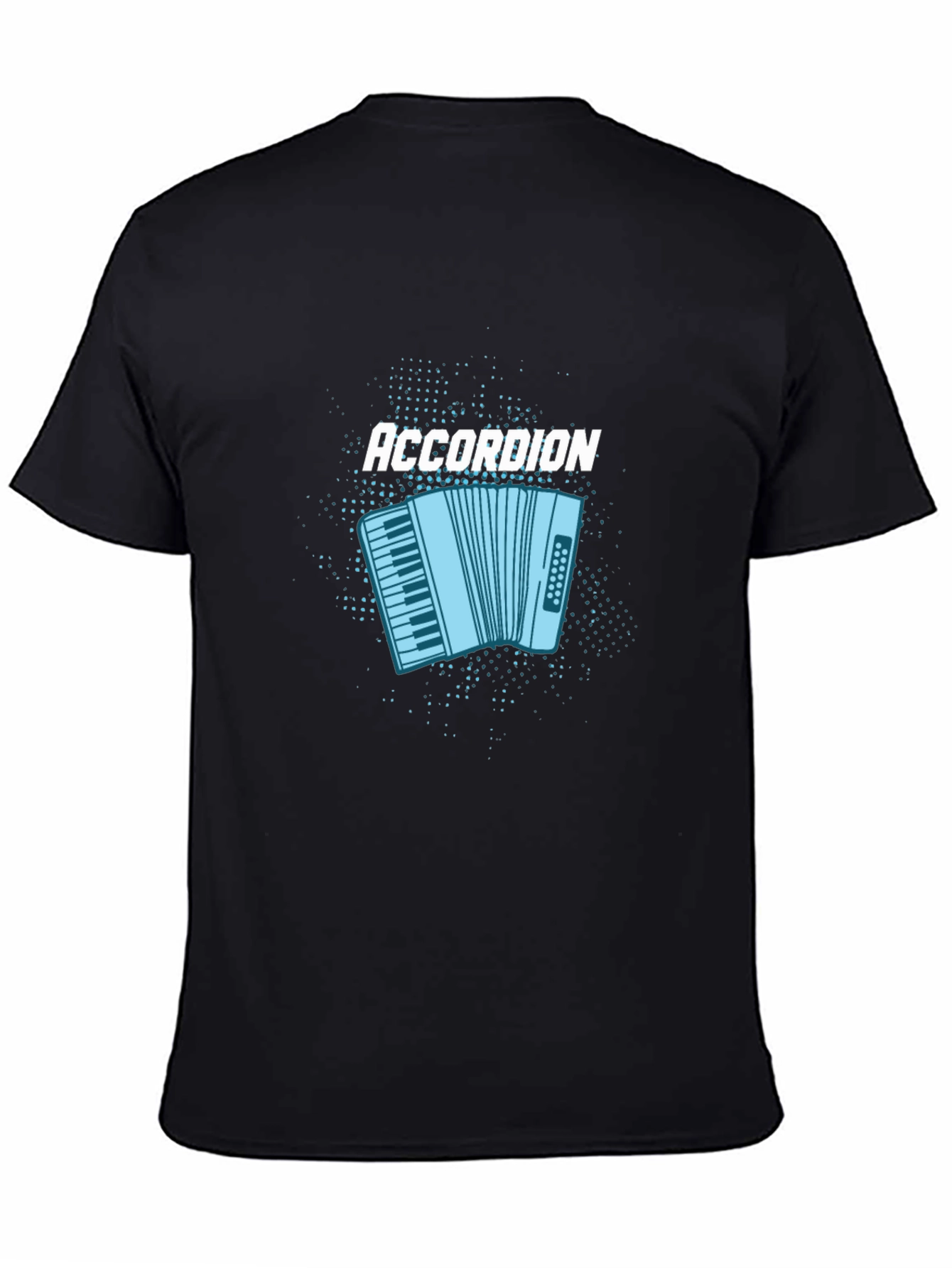 Accordion Graphic Tee - Music Lovers T-Shirt