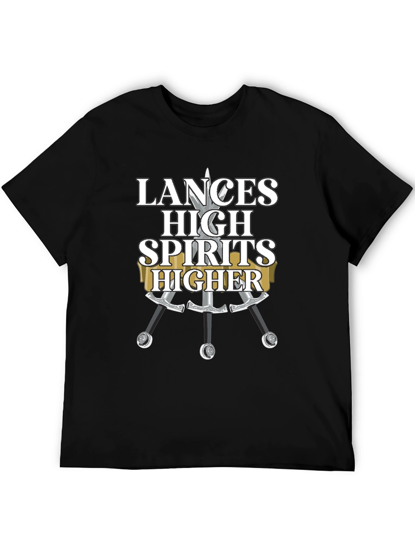 Lances High Spirits Higher Black T-Shirt