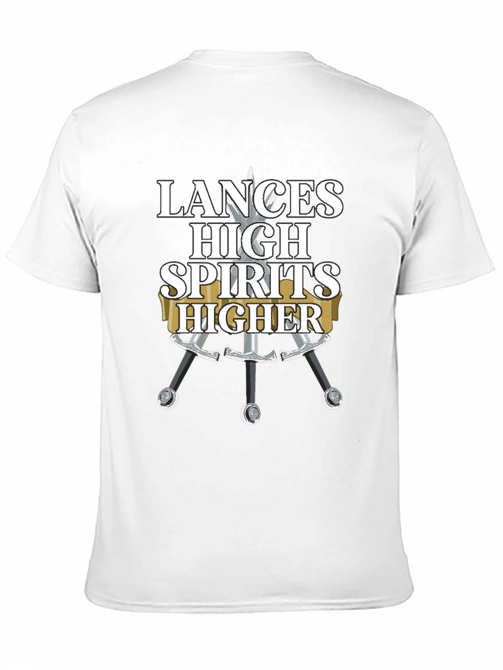 Lances High Spirits Higher Black T-Shirt