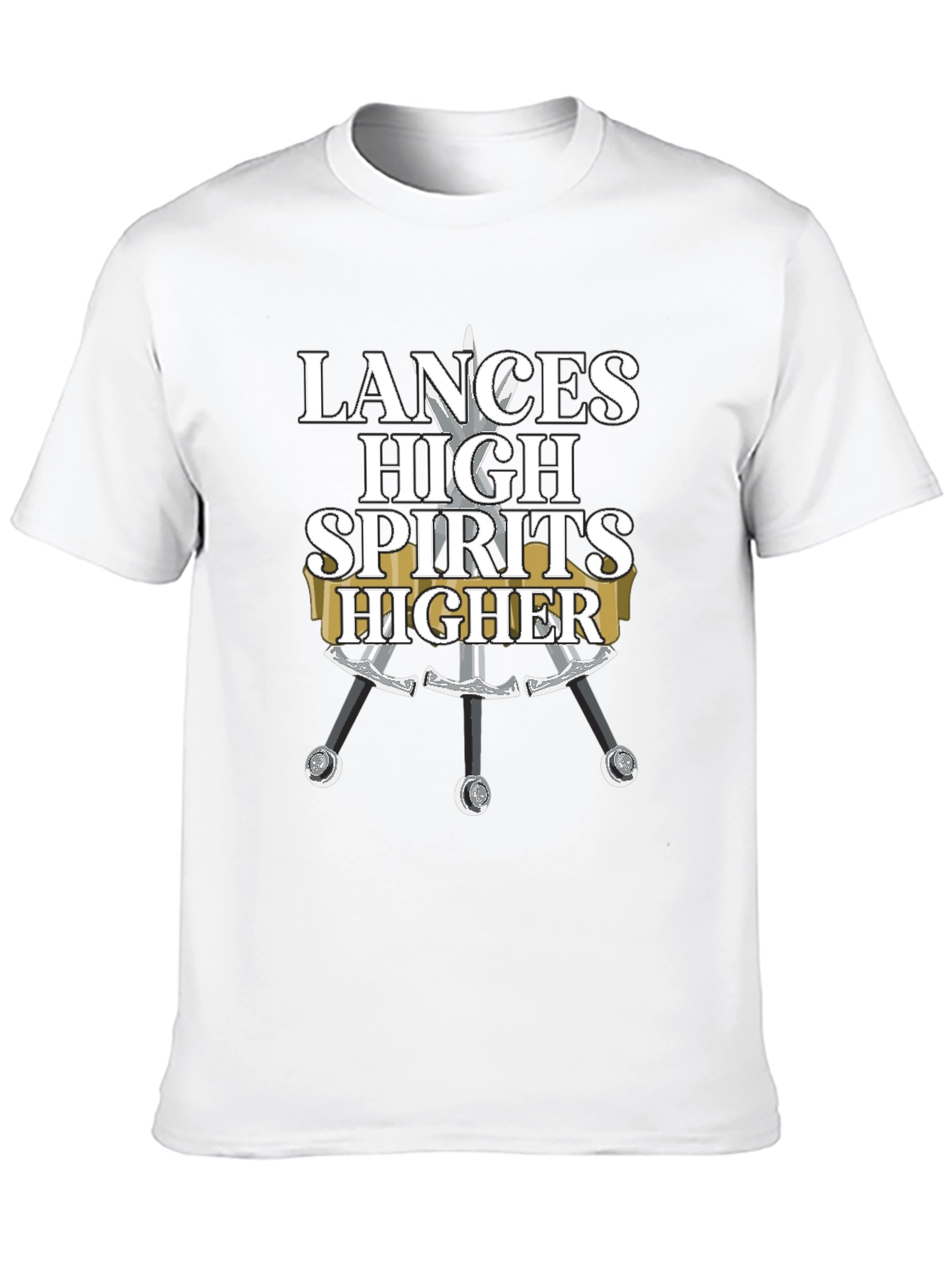 Lances High Spirits Higher Black T-Shirt