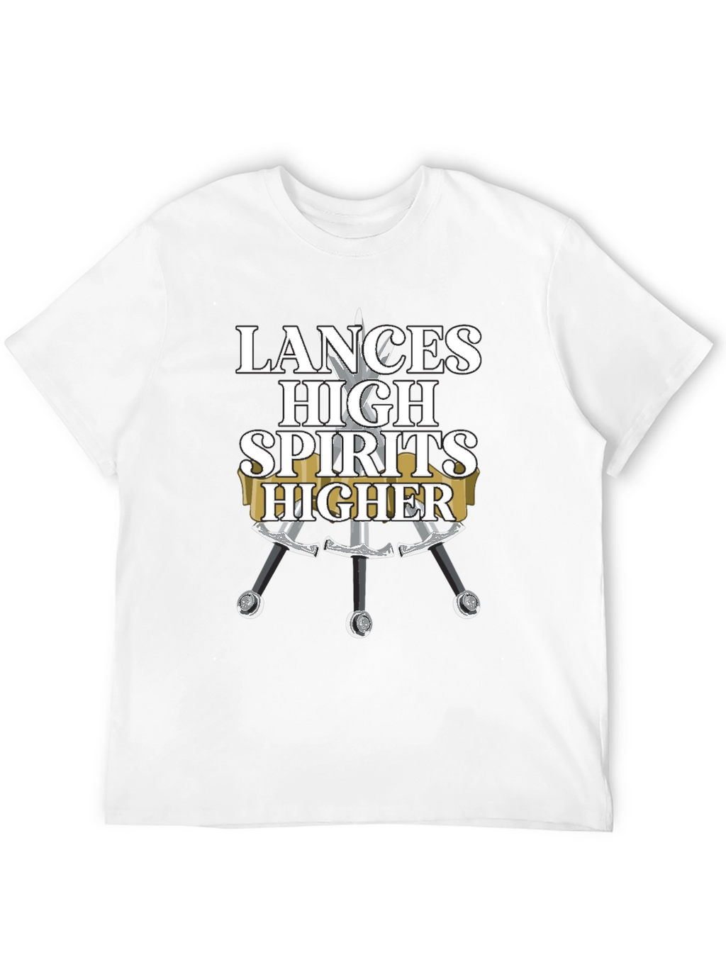 Lances High Spirits Higher Black T-Shirt