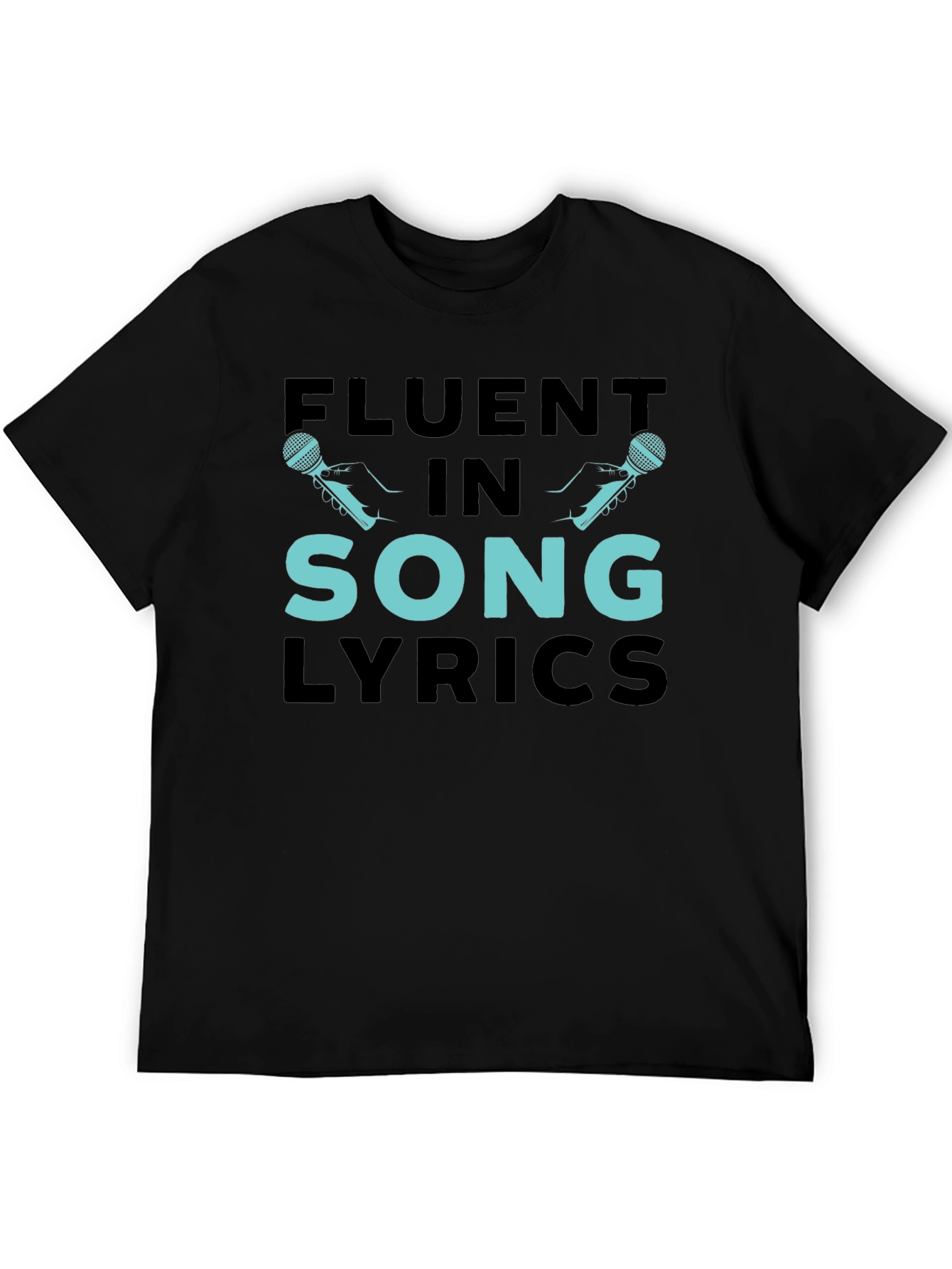 Fluent In Song Lyrics Graphic Tee