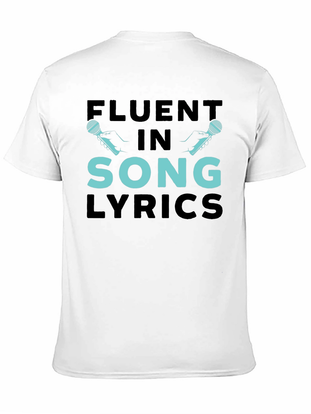 Fluent In Song Lyrics Graphic Tee